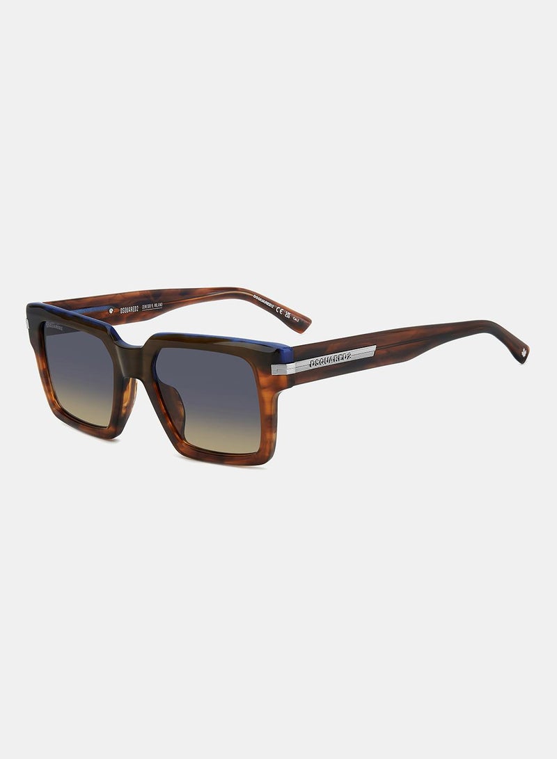 Dsquared Men Square Sunglasses 52 D2 0161/G/S - Image 1