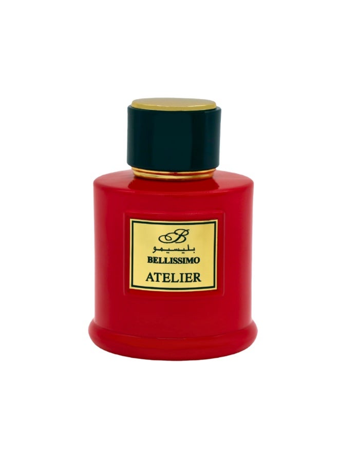 Bellissimo Atelier Red A Long-Lasting Unisex Eau de Parfum Fragrance with a Captivating Scent! : Beautiful Packaging - Image 1
