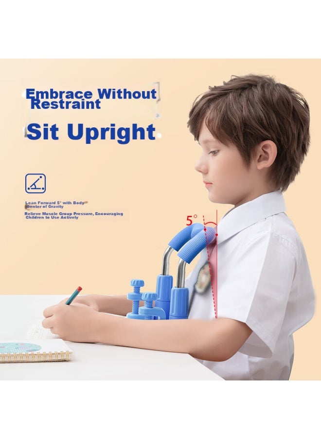 Cat Prince Maotaizi Posture Corrector, Back Support Brace For Primary School Students, Posture Correction Device For Children, Prevents Hunchback, Protects Myopia, Prevents Poor Posture, Helps With Writing And Reading, Pink - Image 4