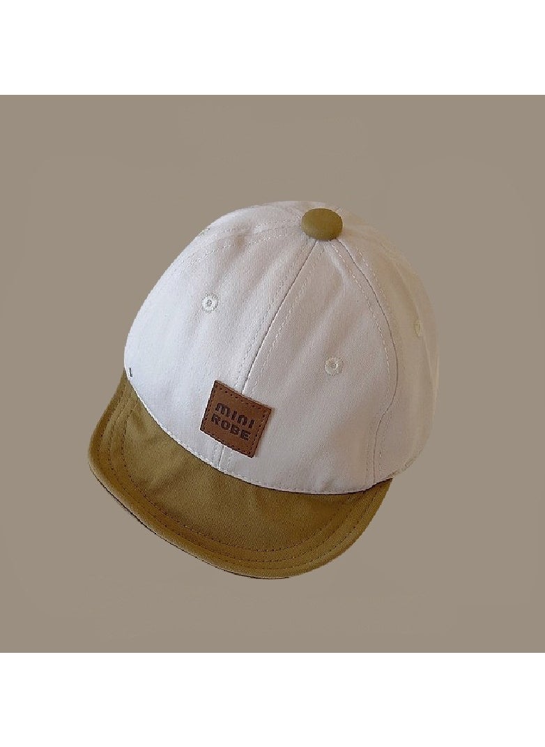 KUYING Beige Series Duckbill Cap Children's Cute Hat 