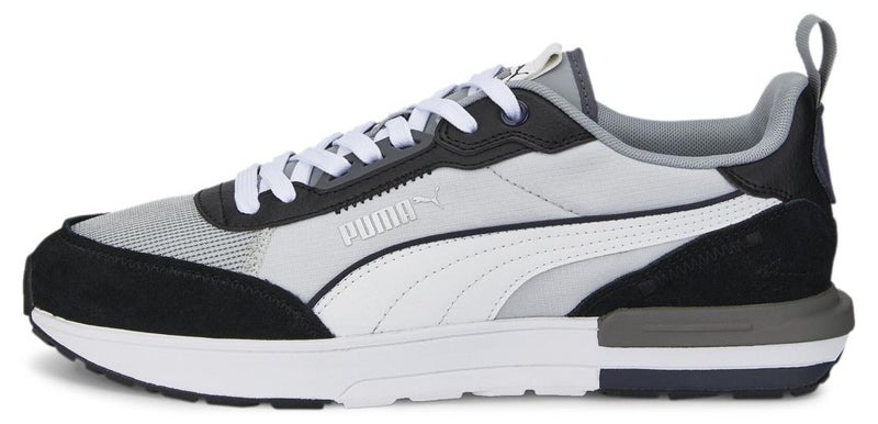 PUMA R22 Mens Grey Trainers - Image 1