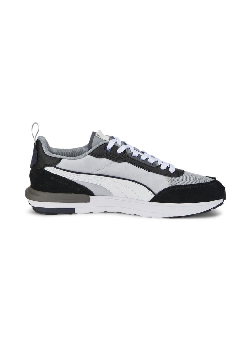 PUMA R22 Mens Grey Trainers - Image 5