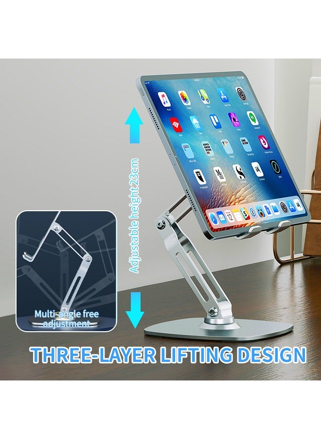 Aluminum Alloy Mobile Phone Stand, Hollow Ventilation Mobile Phone Desktop Stand, Non-Slip Laptop Stand, Height Adjustable, Pocket Size, For Iphone16/15/14.Samsung S23  - Image 5