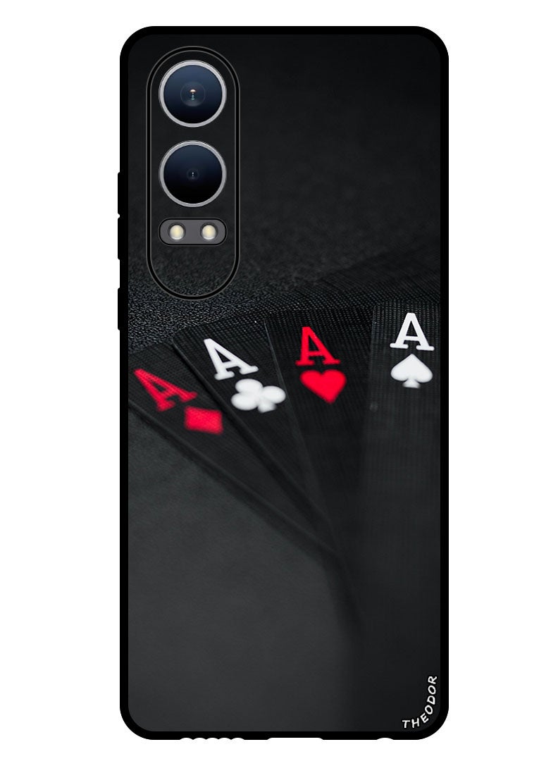 Theodor Protective Case Anti Scratch Shock Proof Bumper Cover For OnePlus Nord CE4 Lite AAAA Cards  - Image 1