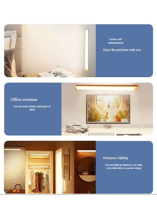 30cm-3W dual color ultra-thin sensing intelligent LED strip sensing charging cabinet, wine cabinet, wardrobe, ambient light, warm white light  - Image 3