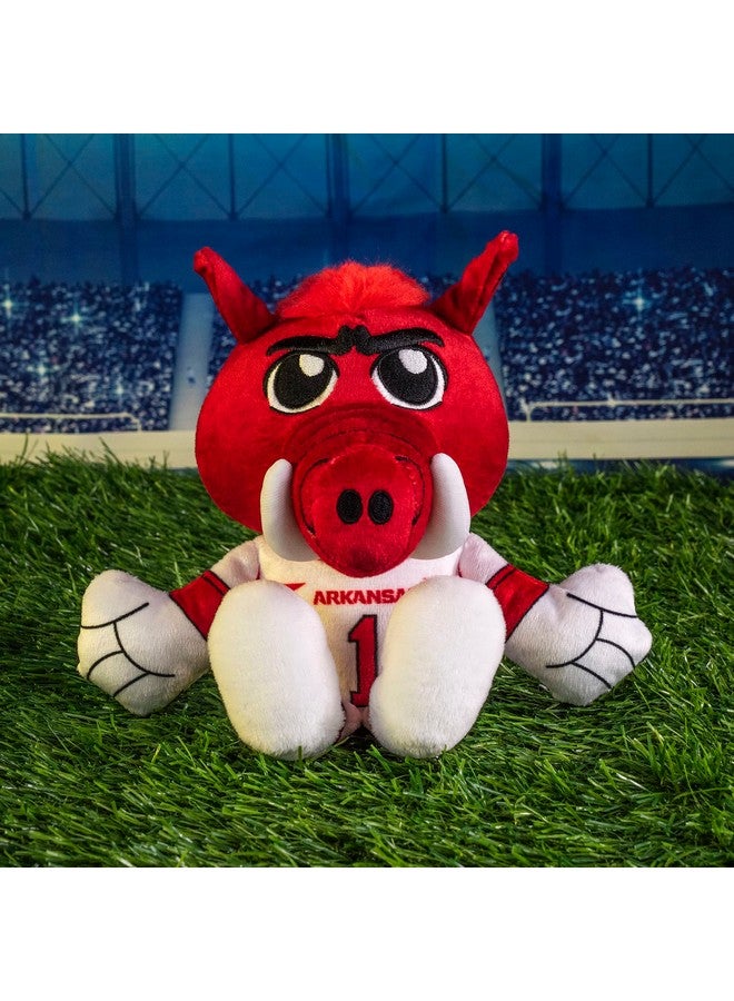 Bleacher Creatures Arkansas Razorbacks Big Red 8" Mascot Kuricha Sitting Plush - Soft Chibi Inspired Mascot - Image 4