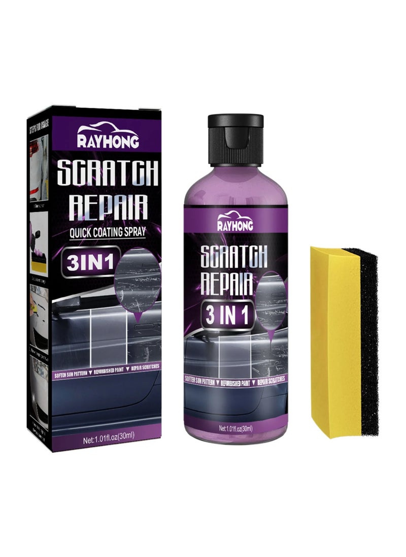 RAYHONG - Magic One Glide Scratch Remover and Repair Kit, Car Paint to Scratch Artifact, Ultimate Paint Restorer 100ml, F1 Cc Scratch Remover for Vehicles, Car Scratch Repair Polishing Wax - Image 1