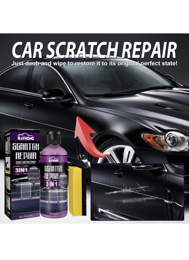 RAYHONG - Magic One Glide Scratch Remover and Repair Kit, Car Paint to Scratch Artifact, Ultimate Paint Restorer 100ml, F1 Cc Scratch Remover for Vehicles, Car Scratch Repair Polishing Wax - Image 1