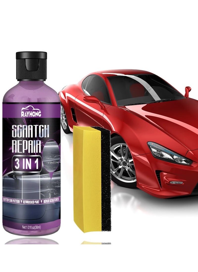 RAYHONG - Magic One Glide Scratch Remover and Repair Kit, Car Paint to Scratch Artifact, Ultimate Paint Restorer 100ml, F1 Cc Scratch Remover for Vehicles, Car Scratch Repair Polishing Wax - Image 1
