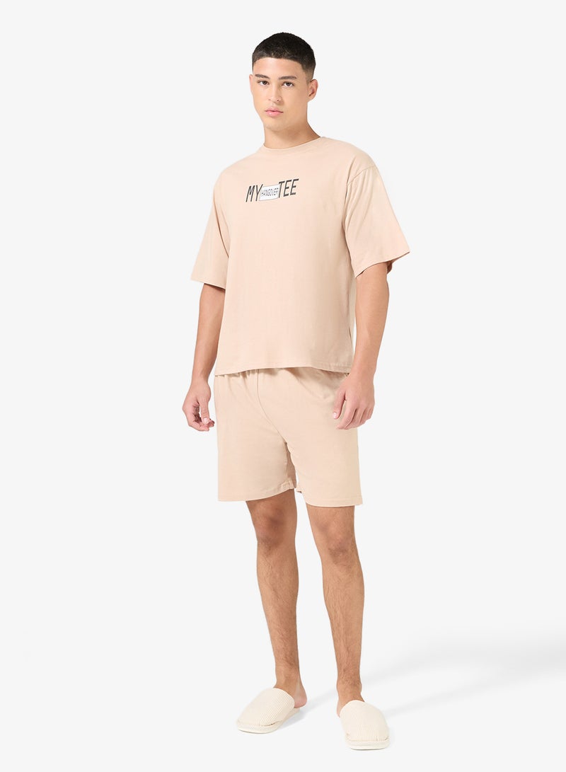 Seventy Five Nightwear T-Shirt & Shorts Set - Image 5