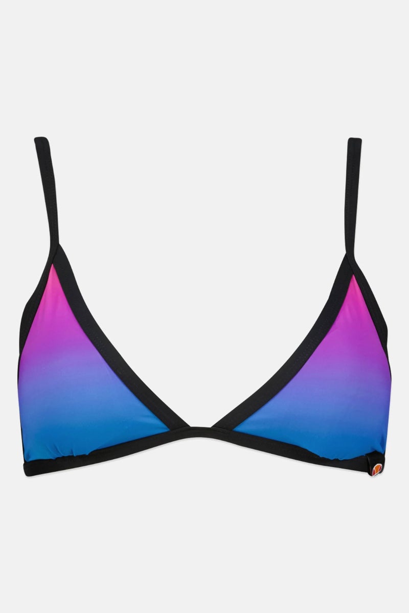 Ellesse Women Padded Tie Dye Bikini Top, Multicolor - Image 3