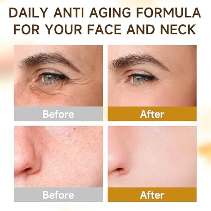 Gaayou Deep Retinol Collagen Capsule Cream - Retinol Cream for Face Anti Aging Day and Night Golden Capsule Face Moisturizer with Hyaluronic Acid for All Skin, Firming, Wrinkles - Image 3
