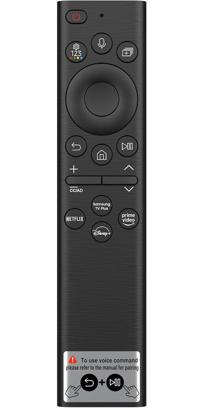 for Samsung TV Remote, Rechargeable Solar Remote for Samsung Frame Smart TV, Solarcell, USB-C Fast Charging, Voice&BT, Compatbile with Samsung Remote Control for 2025-2018 Smart TV BN59-01385A - Image 1