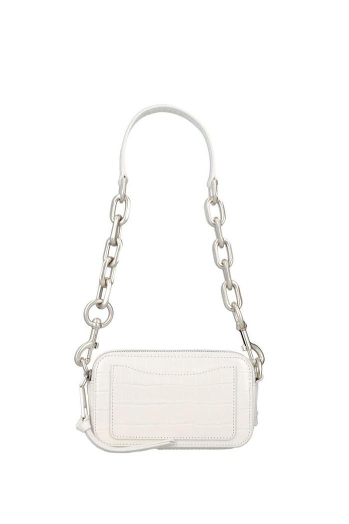 مارك جاكوبس بيوتي مارك جاكوبس THE CROC-EMBOSSED SHULSHOT THE CROC-EMBOSSED SHULSHOT - أبيض - Image 2