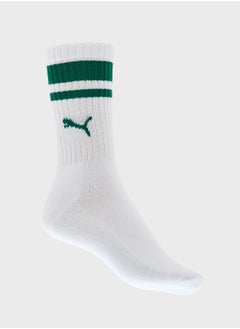 PUMA 2 Pack Crew Heritage Socks  - Image 3