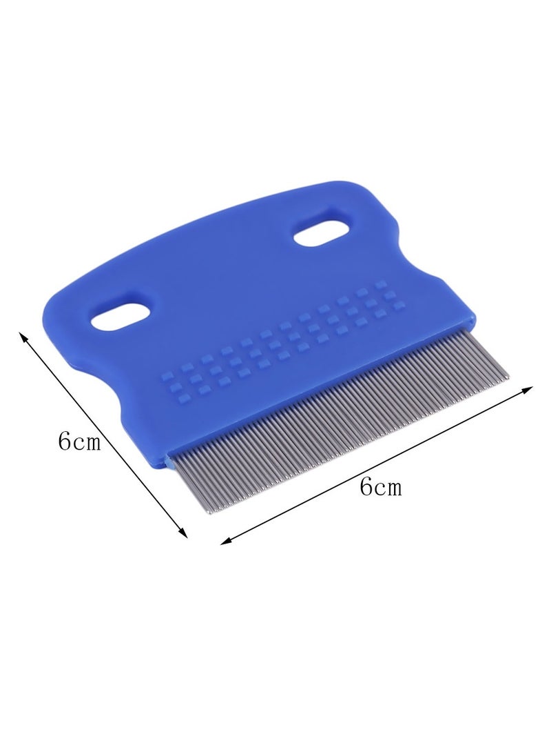 Generic - One Pet Grooming Comb For Dogs And Cats, Removes Fleas And Insects, Stainless Steel, Green Color - Image 1