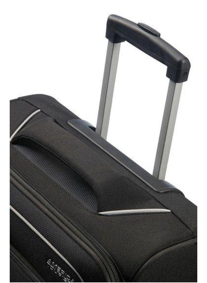 AMERICAN TOURISTER - Holiday 3PCS Luggage Set Spinner Soft Trolley Case Black - Image 1