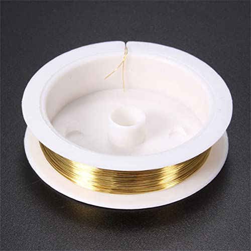 Basoteeuo 3 Rolls Jewelry Beading Wires, 0.25mm/ 30 Gauge Tarnish Resistant Copper Wires for Jewelry Making Supplies and Craft - Image 4