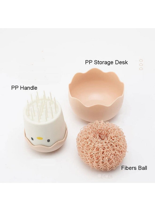 وي3 فرش تنظيف المطبخ الكرتونية اللطيفة من we3 (وردي) - Image 5