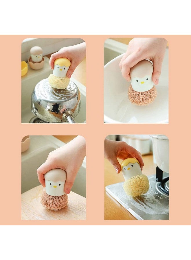 وي3 فرش تنظيف المطبخ الكرتونية اللطيفة من we3 (وردي) - Image 3