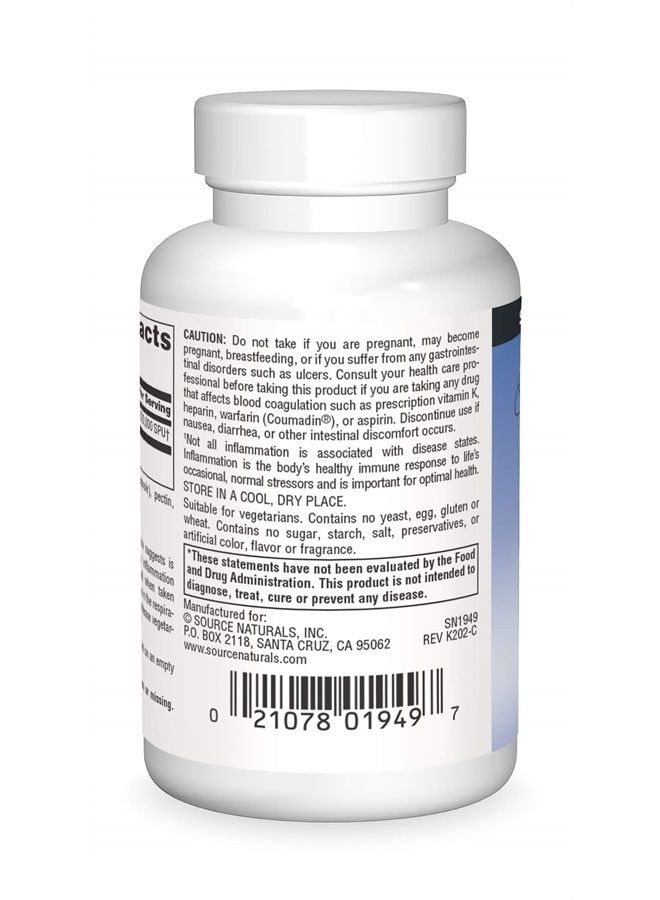 Source Naturals Serrapeptase - Delayed Release Enzyme - 60 Vegetarian Capsules - Image 2
