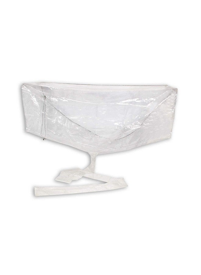 Da Anushi AC Service Wash Bag Waterproof Cover With Drain Outlet for 1.5 Ton to 2 Ton Split AC - Clear Polyvinyl Chloride - Image 2