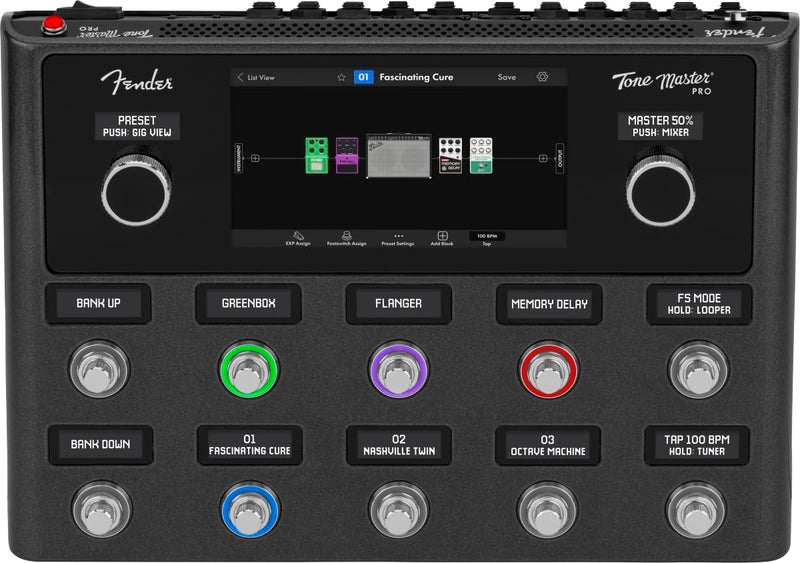 Fender Tone Master Pro Multieffects Guitar Workstation