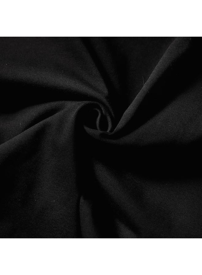 Clor Cleanfit Fleece-lined Men's Hoodie Autumn Winter American Style Long Sleeve T-shirt Base Layer Cxt05 Black S - Image 3