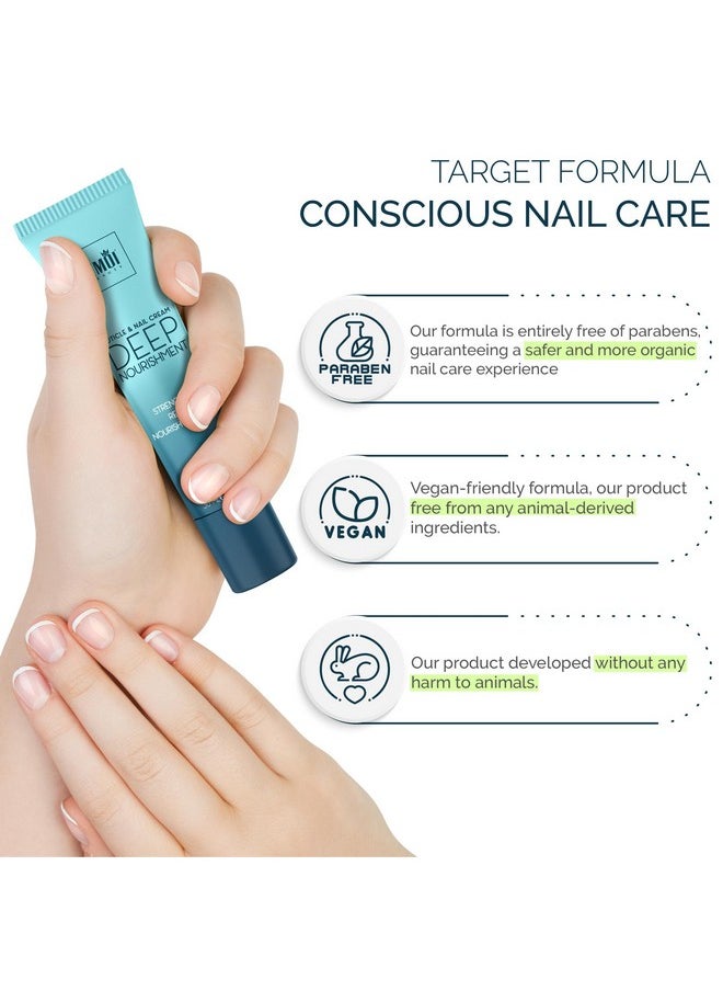 ZMOI - Cuticle & Nail Cream Shea Nourishing Strengthening Usa Made Soften Cuticles And Strengthen Nails Hydrating Repair Pro Nail Care With Organic Shea Butter Cuticle Oil (1 Fl Oz/Pack Of 1) - Image 1