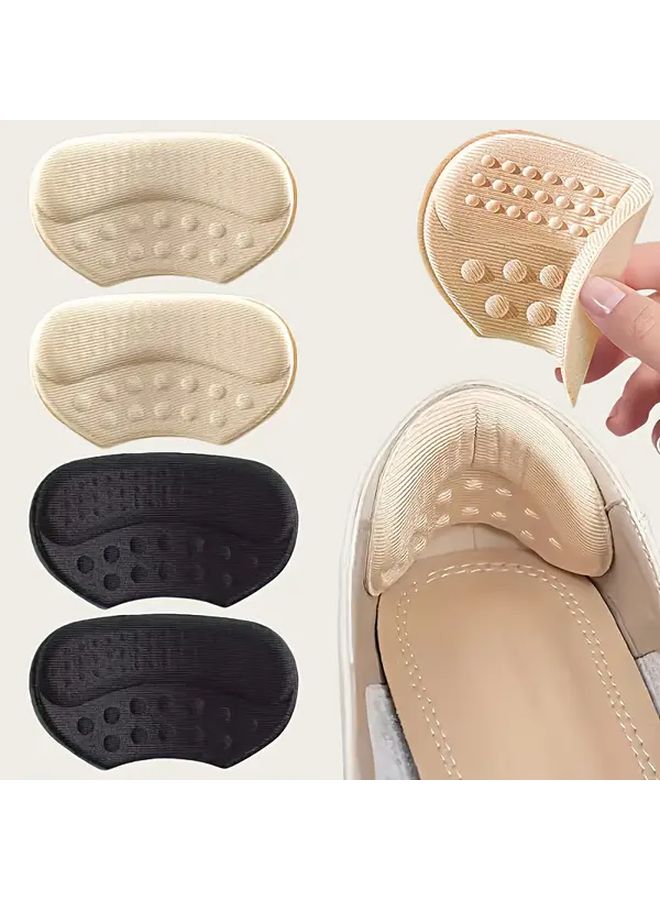 8pcs Elastic Shoe Heel Grips Pads Prevent Sliding Blisters Men Women High Heels Sneakers - Image 1