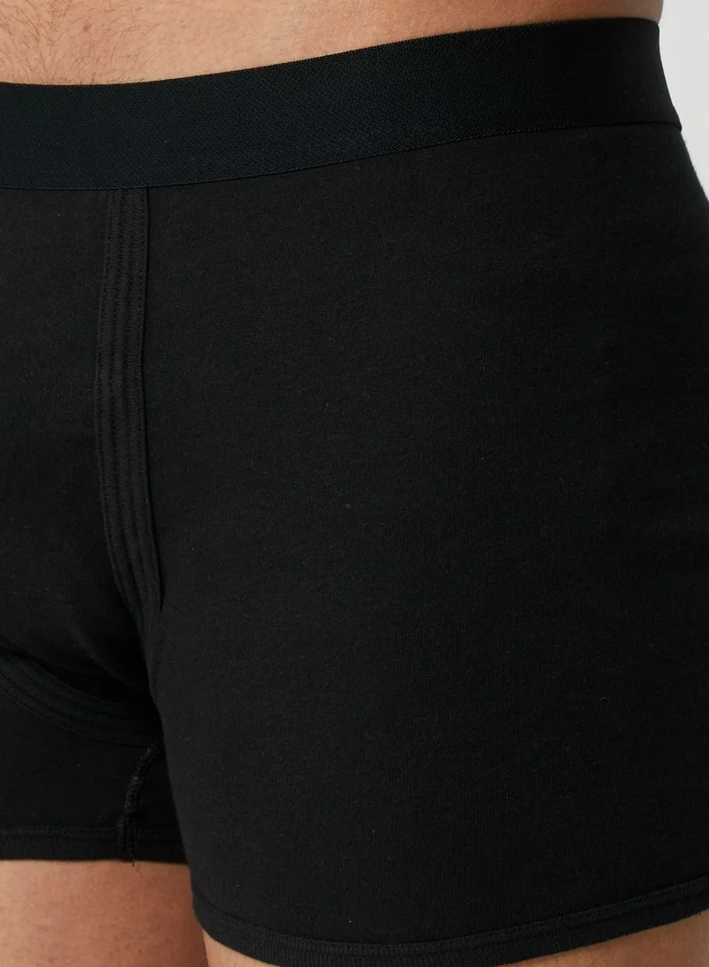 Seventy Five Basics 3 Pack Contrast Band Trunks With Antibacterial Finish