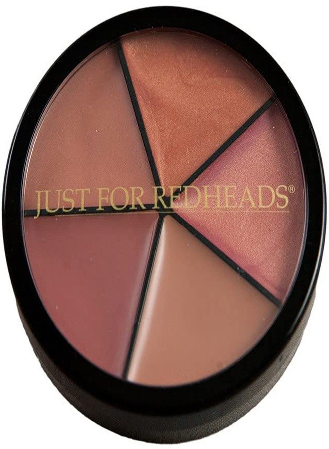 JUST FOR REDHEADS Redhead Lipstick Carousel Super Naturals Palette - Bonus Lip Brush - Image 1