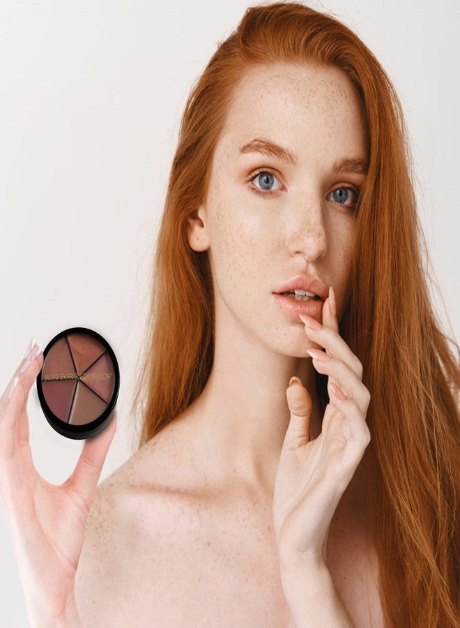 JUST FOR REDHEADS Redhead Lipstick Carousel Super Naturals Palette - Bonus Lip Brush - Image 3