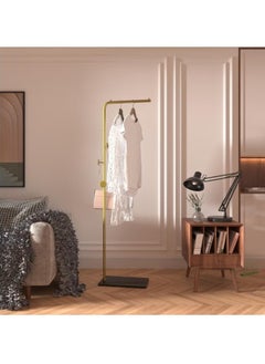 Beauenty Modern Metal Coat Stand - Elegant & Space-Saving with Sturdy Slate Base. Perfect for Bedroom, Living Room, Office & Dining. Easy to Clean, Stylish & Durable  - Image 3