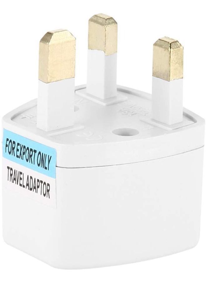 EasyLife Universal EU/USA/AU to UK GB England AC Power Plug Adapter Travel Converter - Image 1