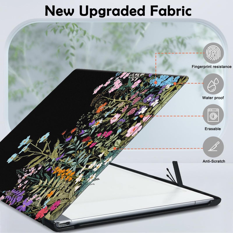 Aippdo Case for Remarkable 2 Paper Tablet 10.3" 2020 Released,Lightweight and Hard Back Shell Protective Book Folio Cover with Built-in Pen Holder,Comes with Remarkable 2 Pen Tips. - Image 3
