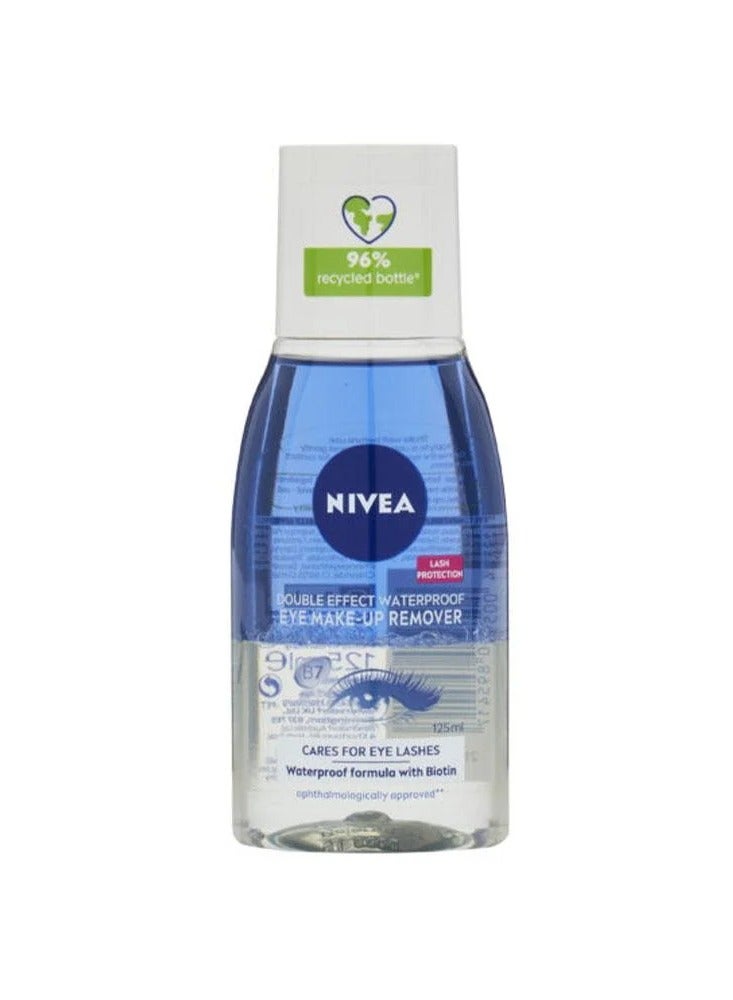 Nivea Double Effect Eye Makeup Remover - 125ml - Image 1