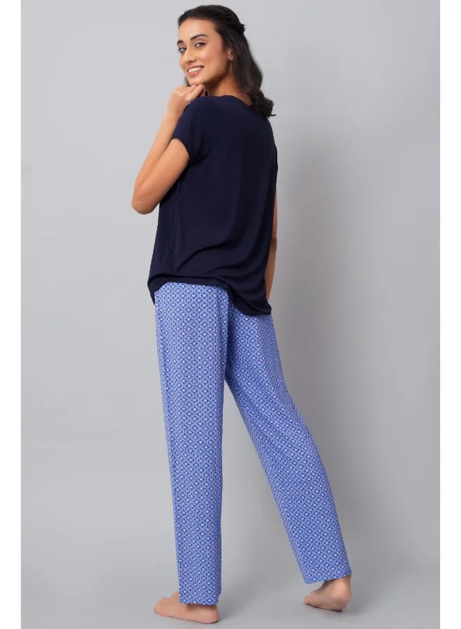 NeceSera Floral Mosaic Pajama Set