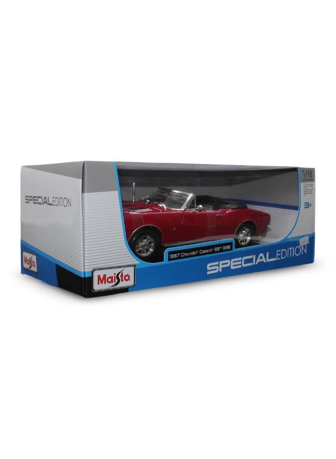 Maisto 1967 Chevrolet Camaro SS 396 Convertible Die-Cast Model – 1:18 Scale - Image 2