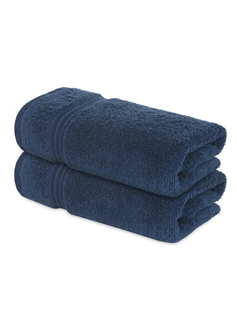 Bliss Casa 4-Piece 100% Combed Cotton Hand Towels - 550 GSM Quick Dry Highly Absorbent Hand Towel Set 16x28 Inch