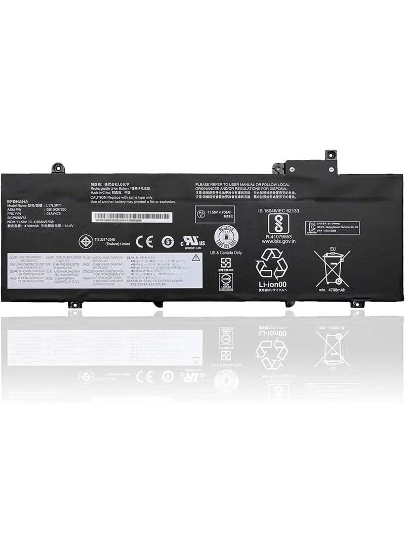 Lenovo ThinkPad T480s Battery 11.58V 57Wh - Image 1