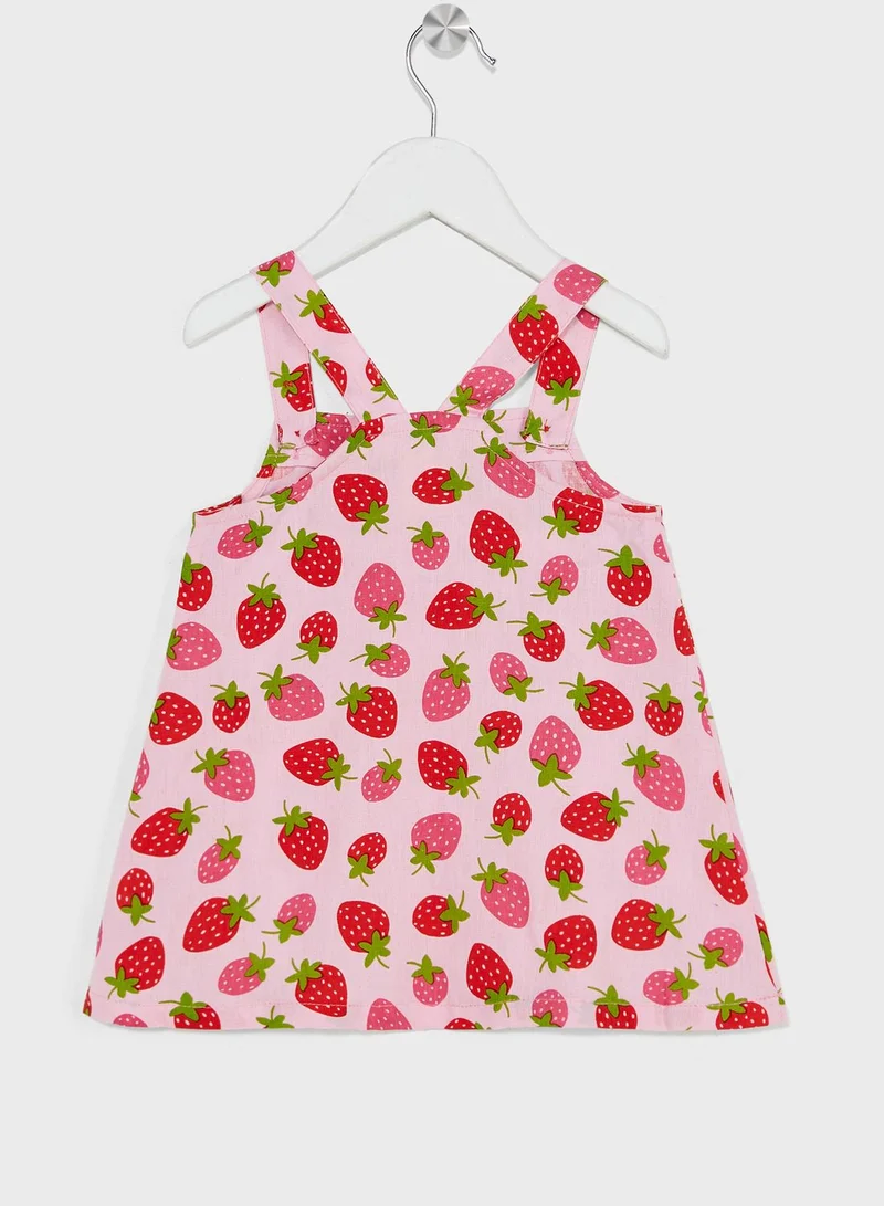 Nautinati Nauti Nati Multicolored Polka Dot Print A-Line Dress