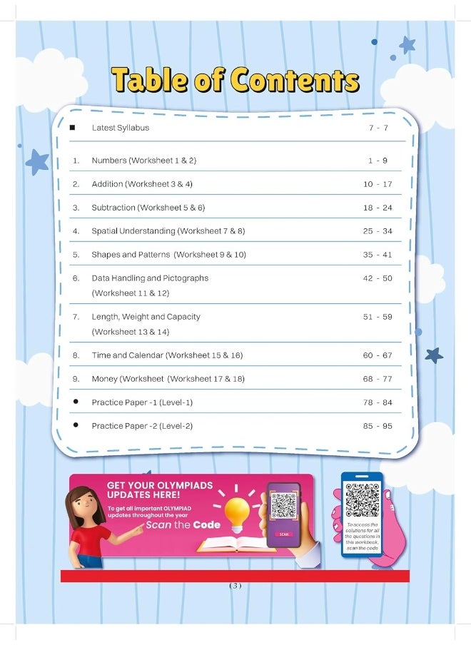 Oswaal One For All Olympiad Workbook Class 1 (Set of 3 Books) Maths, Science & English For 2024-25 Exam  - Image 2