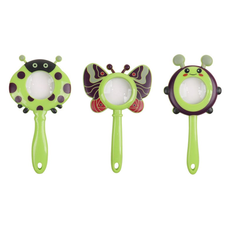 OBEST Butterfly Ladybug Firefly Set - Cute Magnifying Glass Toy for Kids - Image 2