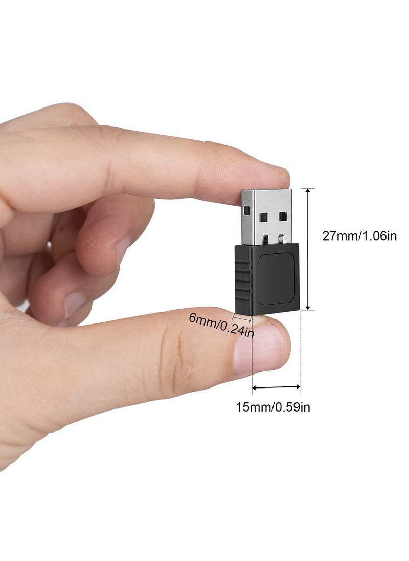 Excefore - USB Fingerprint Reader 360° Touch Speedy Matching Multi Biometric Windows Security Key for Win 7 8 10 Windows Hello PC & Laptop - Image 1