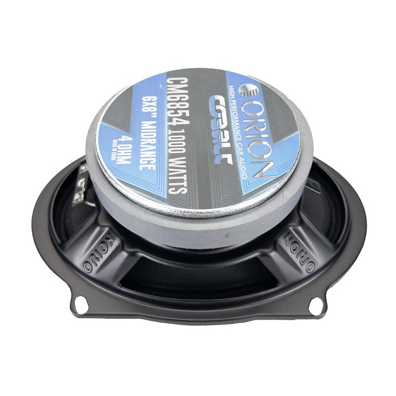 ORION Cobalt CM6854 High Efficiency 5x7 / 6x8 Mid-Range Bullet Loudspeakers, 1000W Max Power, 250W RMS, 4 Ohm, 1.5" Voice Coil - Pro Car Audio Stereo, Midrange Speakers (Pair) - Image 5