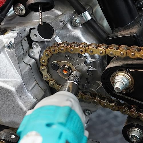 MTATCN 420 16T Front Sprocket, 17MM Motorcycle Sprocket for Baja DR50 DR70 DR90 SDG SSR 50cc 70cc 110cc 125cc 140cc 160cc TaoTao Roketa Coolster Sunl Lifan Chinese ATV Quad Dirt Bike - Image 5