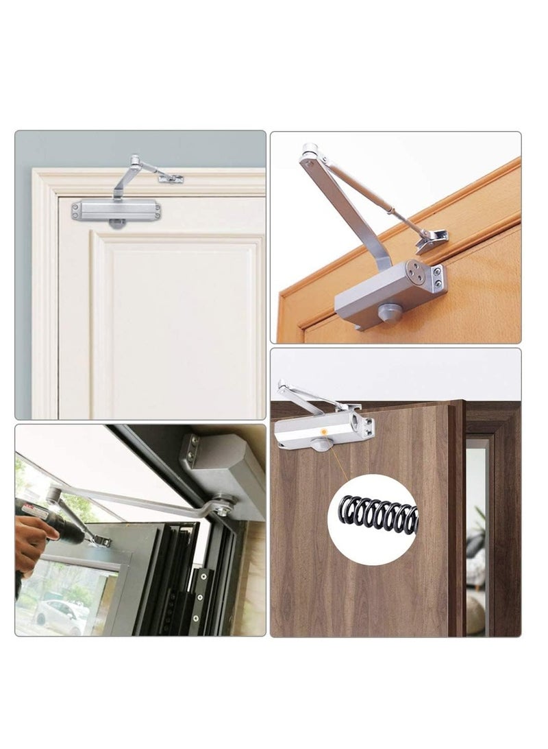 ROBUSTLINE Robustline Heavy Duty Door Closer For Home and Commercial use- 5 YEARS WARRANTY - (1303B - Gold, Door Weight Capacity 45Kg - 65Kg)  - Image 2