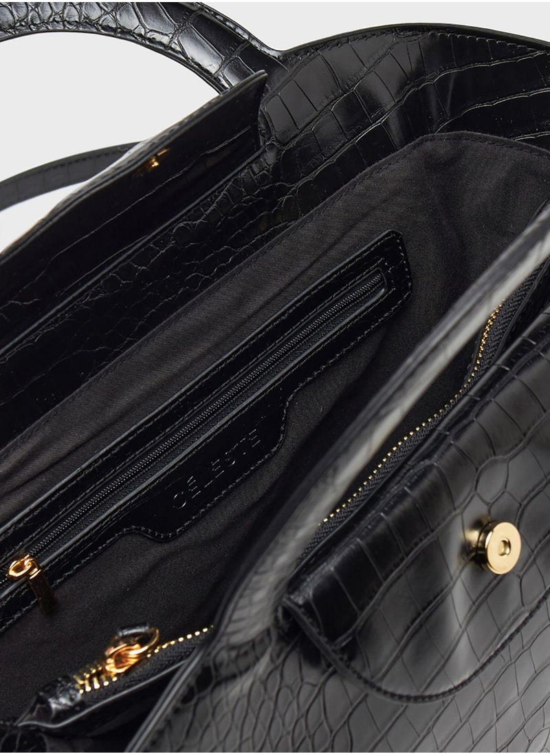 Celeste - Top Handle Tote - Image 1