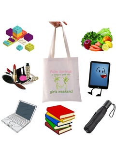 WCGXKO Weekend Gift Palm Springs Is Always A Good Idea Palm Springs Bachelorette Party Totes (Palm Springs1)  - Image 3